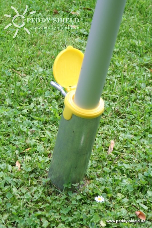 Teleskopmast für Sonnensegel 